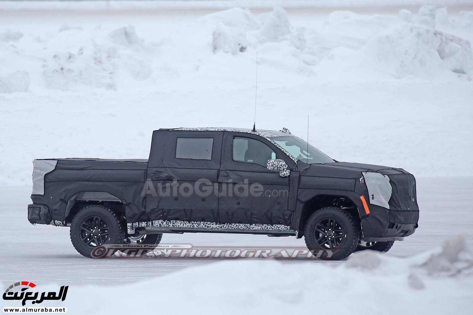 "صور تجسسية" أثناء اختبار الجيل القادم من شاحنة بيك أب "شيفروليه" سيلفيرادو Chevrolet Silverado 2019 9