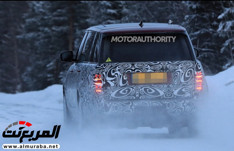 "صور تجسسية" أثناء اختبار "لاند روفر" رينج روفر المحدّثة 2018 Land Rover Range Rover 9