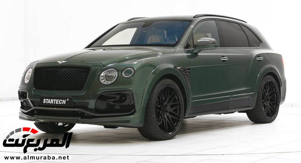 شركة ستارتيك تضع لمستها على البنتلي بنتايجا وتضفي لها لونًا أخضرًا Bentley Bentayga 3