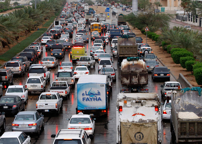 شاهد ترتيب المدن السعودية في قائمة الأكثر ازدحاما في العالم