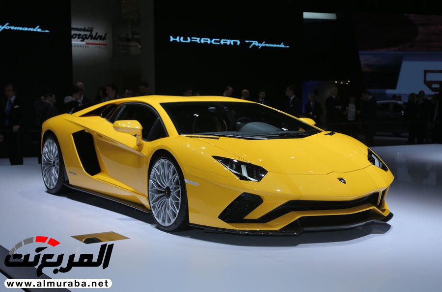 "لامبورجيني" تدشن أفينتادور إس الجديدة بجنيف بقوة 730 حصان Lamborghini Aventador S 1