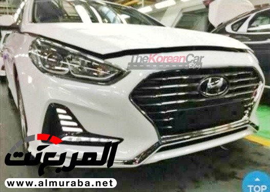 "صور مسربة" تكشف عن فيس ليفت "هيونداي" سوناتا 2018 بمظهرها العدواني Hyundai Sonata 1