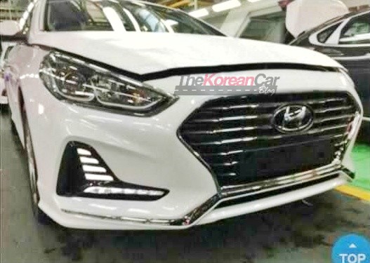 “صور مسربة” تكشف عن فيس ليفت “هيونداي” سوناتا 2018 بمظهرها العدواني Hyundai Sonata