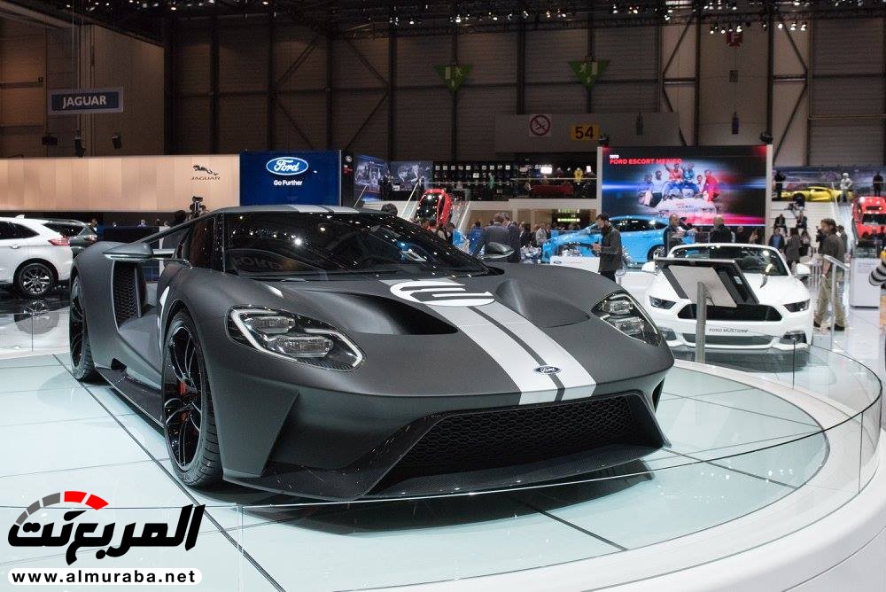 "فورد" تكشف عن إصدار خاص للجي تي سوبركار بمعرض جنيف Ford GT 1