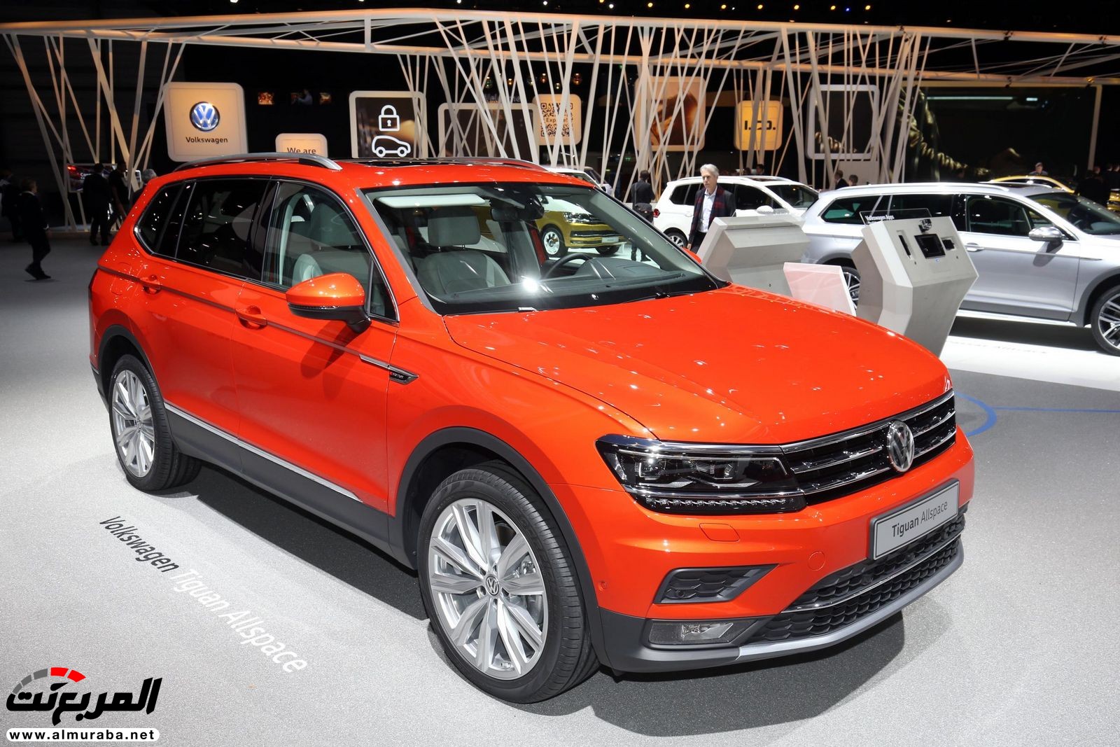 "فولكس فاجن" تيجوان أولسبيس 2018 ذات السبع مقاعد تدشن بمعرض جنيف Volkswagen Tiguan Allspace 1