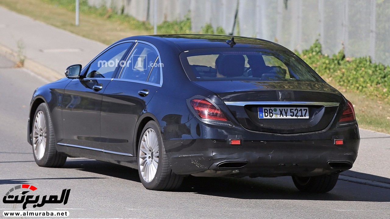 "مرسيدس بنز" تعتزم تدشين إس كلاس المحدثة 2018 في أبريل المقبل Mercedes-Benz S-Class 10