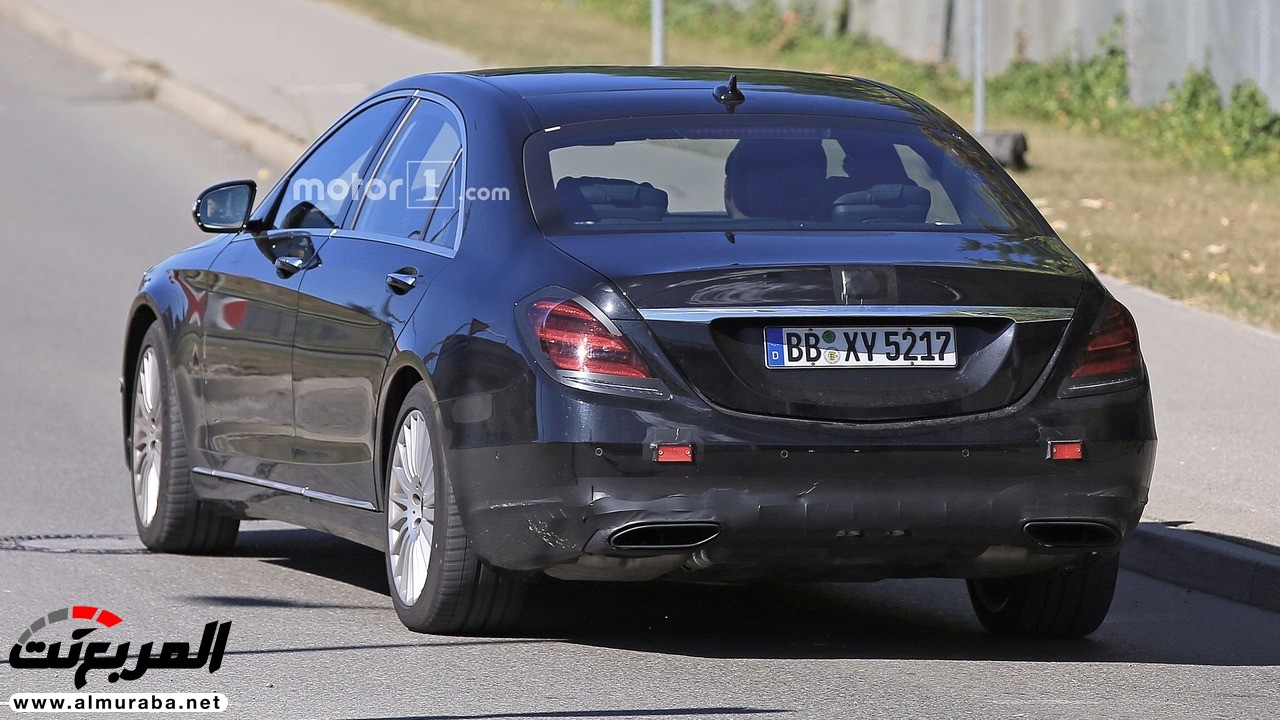 "مرسيدس بنز" تعتزم تدشين إس كلاس المحدثة 2018 في أبريل المقبل Mercedes-Benz S-Class 11