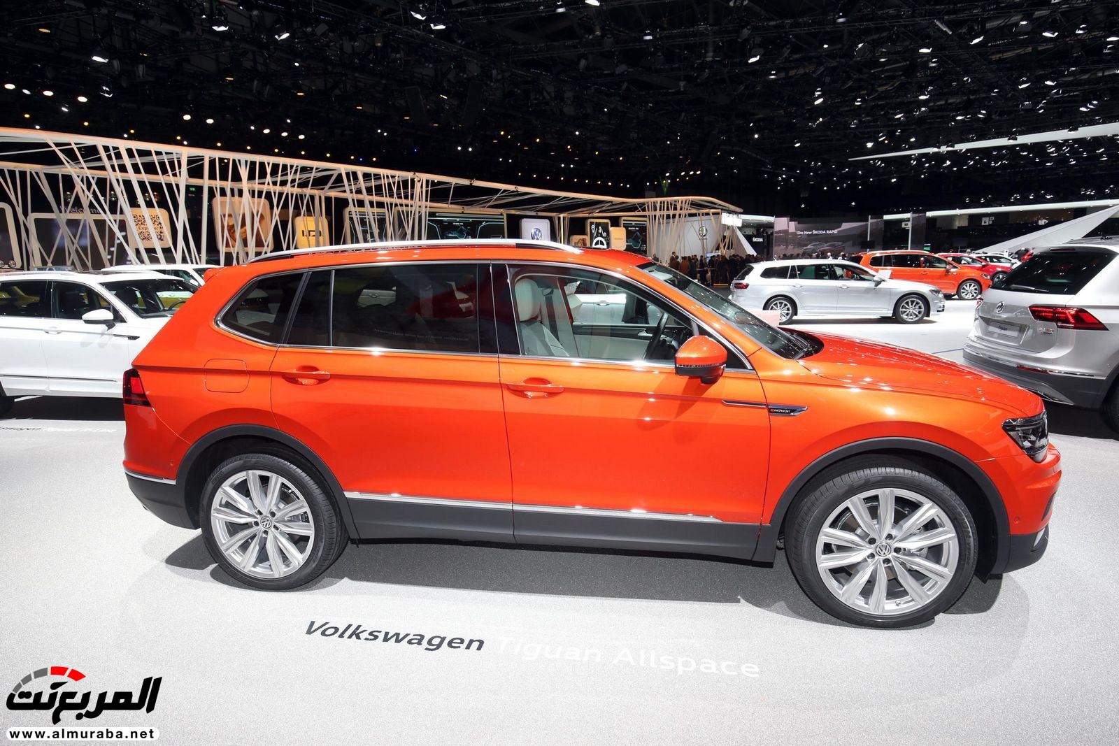 "فولكس فاجن" تيجوان أولسبيس 2018 ذات السبع مقاعد تدشن بمعرض جنيف Volkswagen Tiguan Allspace 2