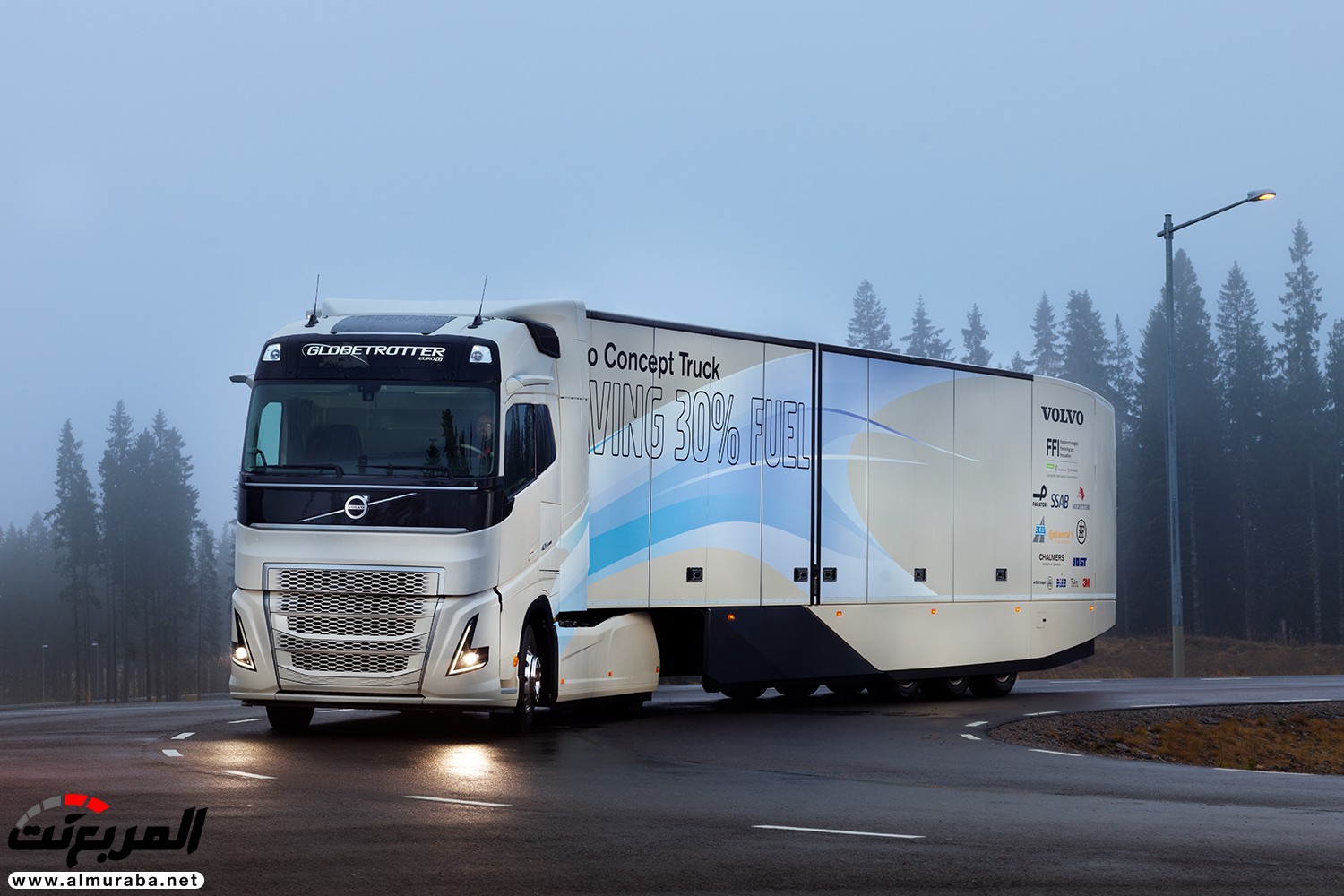 "فولفو" تختبر كونسبت شاحنة بنظام طاقة هجين "صور وفيديو" Volvo Trucks 3