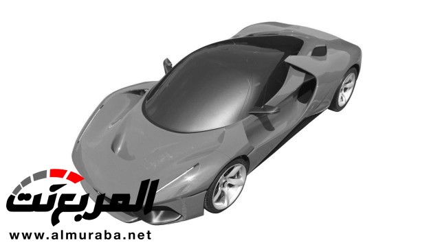 براءة اختراع لموديل غامض لفيراري بمكتب الاتحاد الأوروبي للملكية الفكرية Ferrari 4