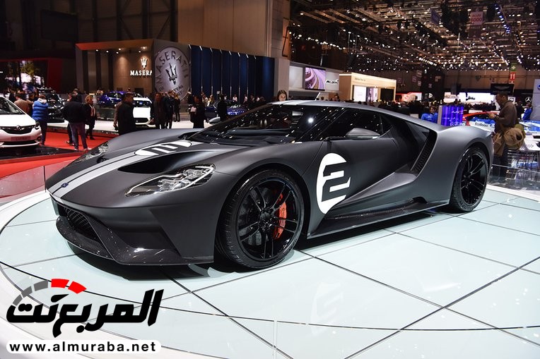 "فورد" تكشف عن إصدار خاص للجي تي سوبركار بمعرض جنيف Ford GT 4