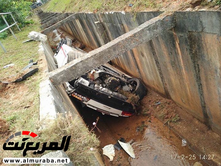 "بالصور والفيديو" شاهد "لامبورجيني" جالاردو مملوكة لمراهق تدمر تماما في حادث بماليزيا Lamborghini Gallardo 4