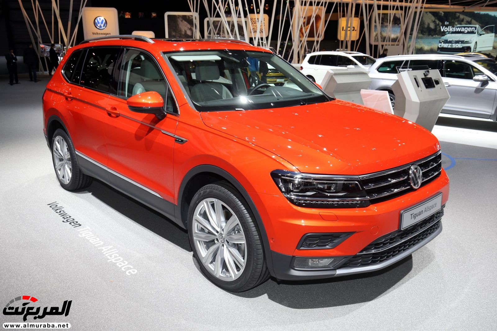 "فولكس فاجن" تيجوان أولسبيس 2018 ذات السبع مقاعد تدشن بمعرض جنيف Volkswagen Tiguan Allspace 5