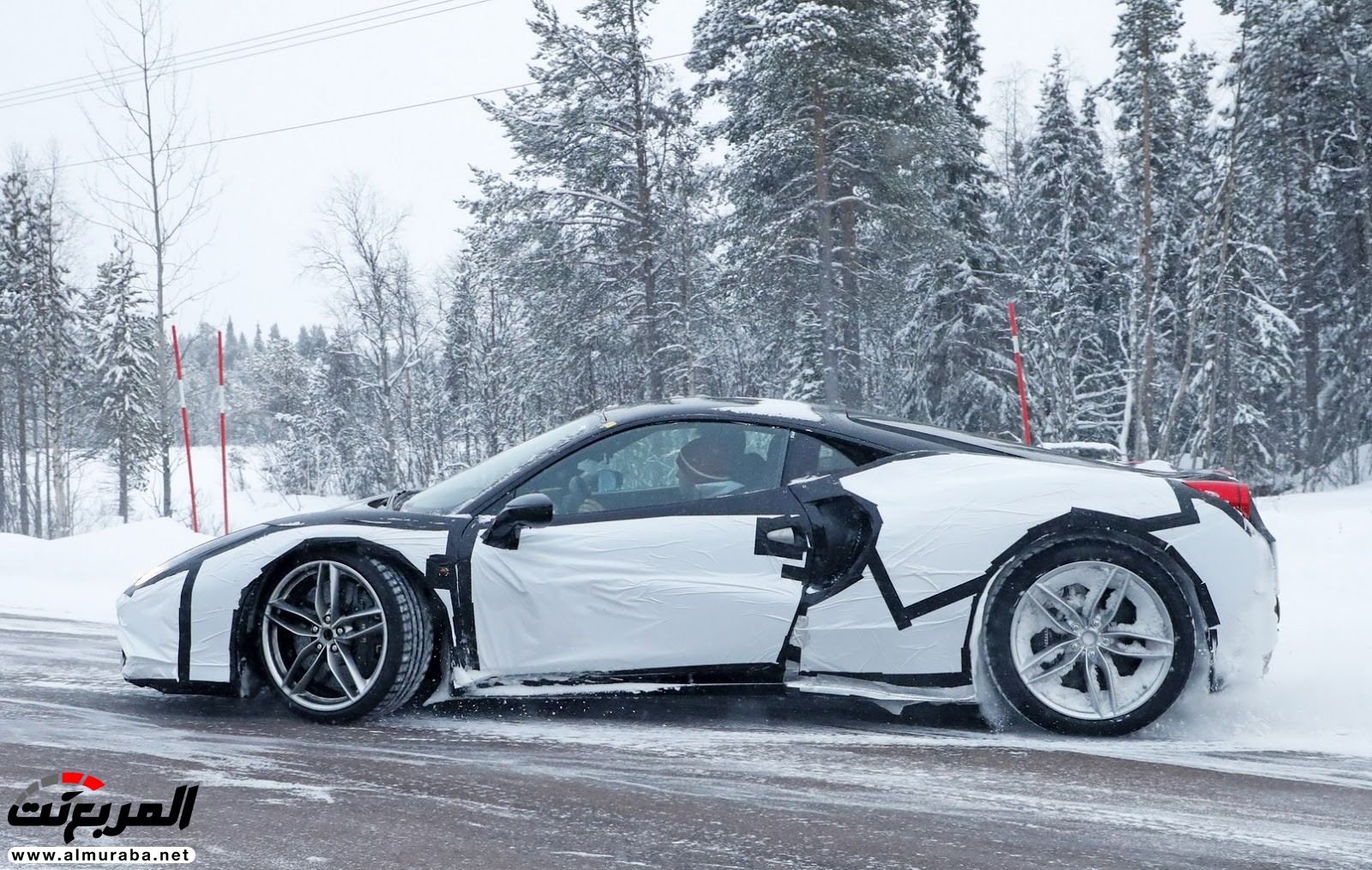 للمرة الأولى "فيراري دينو" المنتظرة طويلا تُرصد أثناء اختبارها بالسويد Ferrari Deno 5