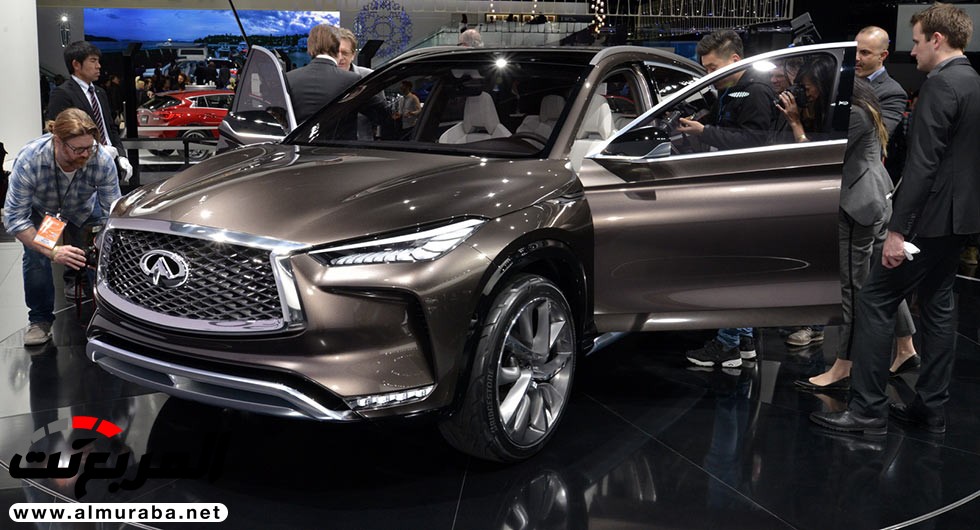 "إنفينيتي QX50" الجيل القادم 2018 تُرصد أثناء اختبارها بجسم الإنتاج 3