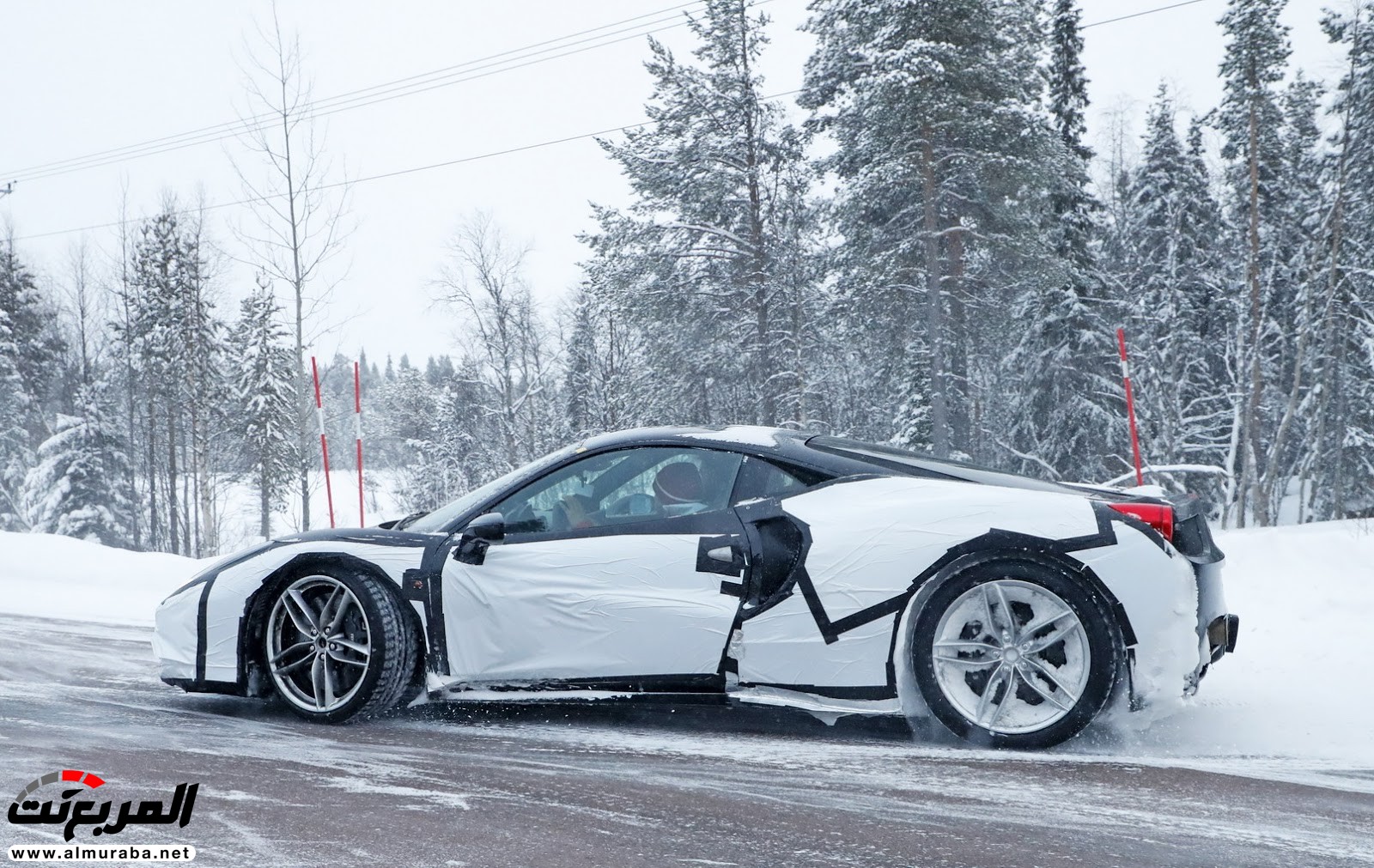 للمرة الأولى "فيراري دينو" المنتظرة طويلا تُرصد أثناء اختبارها بالسويد Ferrari Deno 6