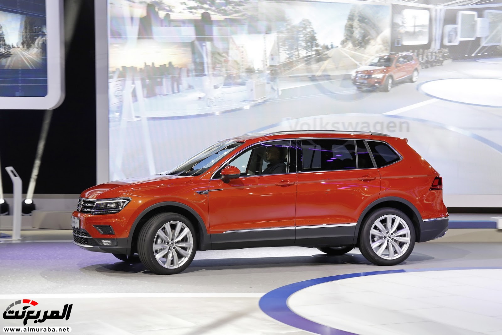 "فولكس فاجن" تيجوان أولسبيس 2018 ذات السبع مقاعد تدشن بمعرض جنيف Volkswagen Tiguan Allspace 7