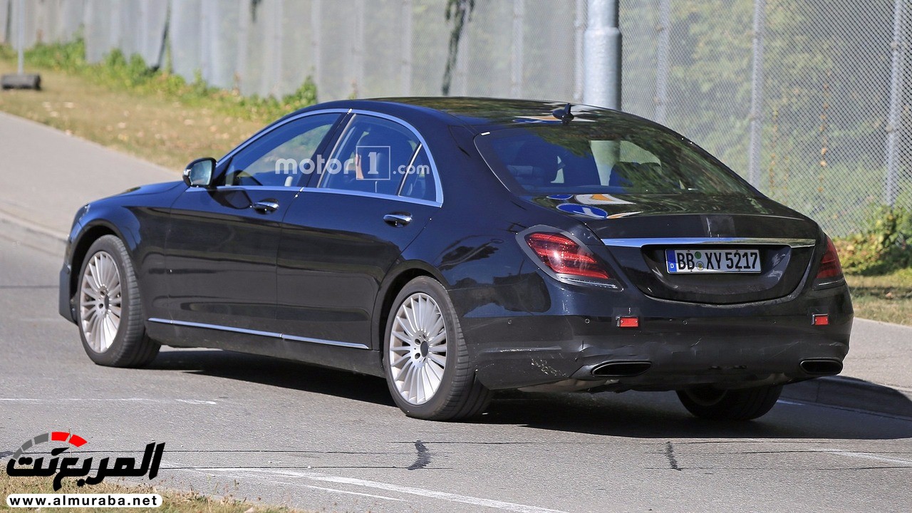 "مرسيدس بنز" تعتزم تدشين إس كلاس المحدثة 2018 في أبريل المقبل Mercedes-Benz S-Class 8