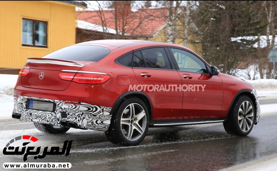 "مرسيدس GLC63 AMG" القادمة 2018 تُرصد أثناء اختبارها بتمويه خفيف 8