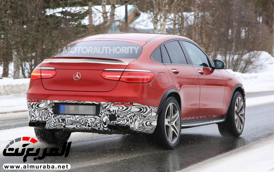 "مرسيدس GLC63 AMG" القادمة 2018 تُرصد أثناء اختبارها بتمويه خفيف 9