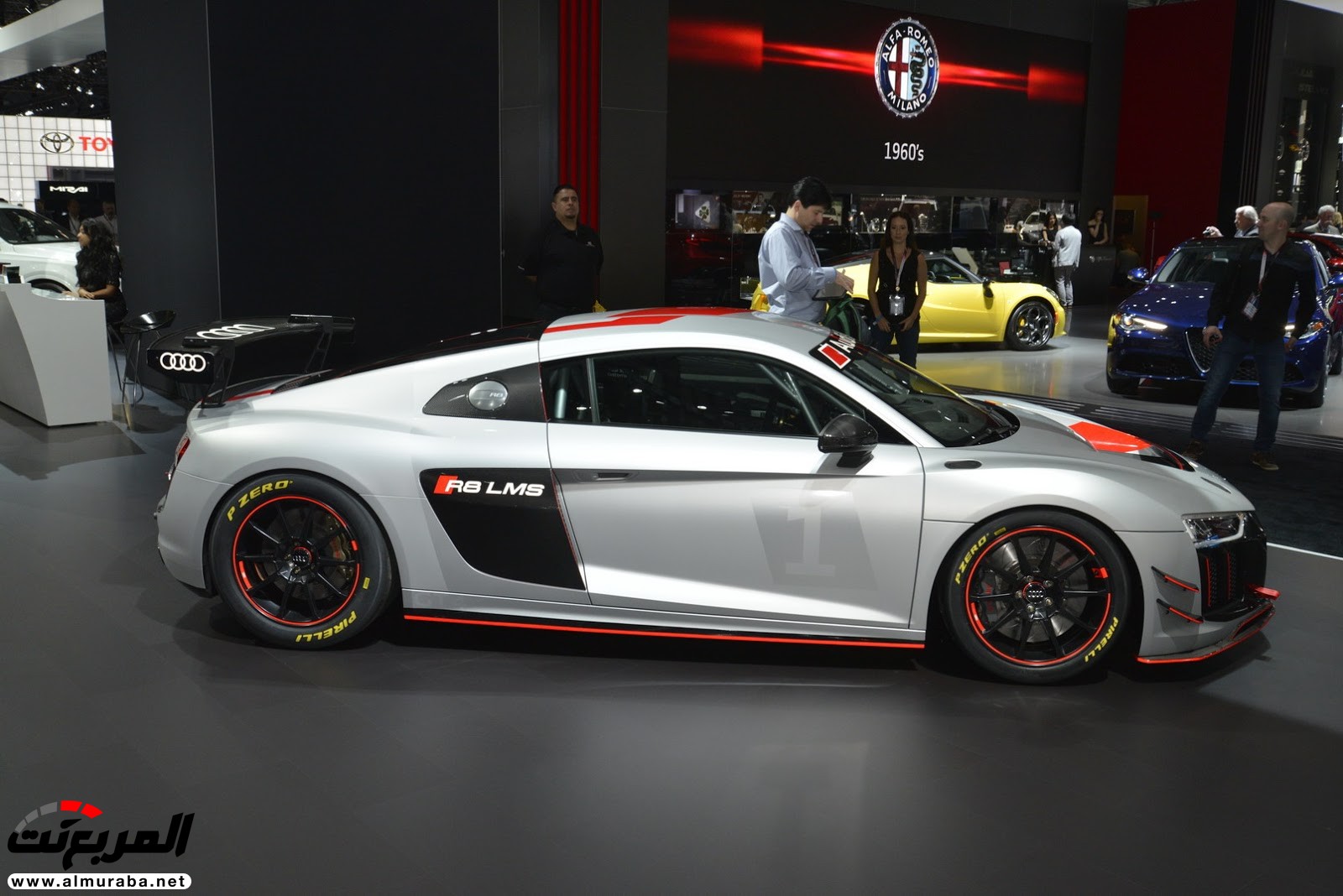 "أودي R8 LMS GT4" تدشن نفسها في نيويورك بقوة 495 حصان 1