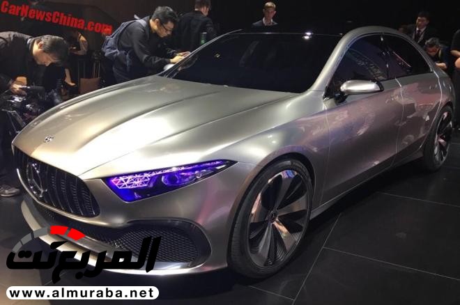 "مرسيدس بنز" تكشف عن A سيدان الاختبارية تمهيدًا للقادمة 2019 A-Class 1