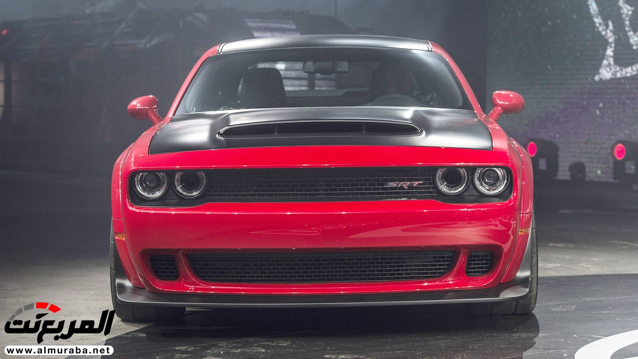 "فيديو وصور" دودج تشالنجر SRT 2018 ديمون نسخة الشيطان تكشف نفسها بقوة 840 حصاناً Dodge Challenger SRT Demon 3