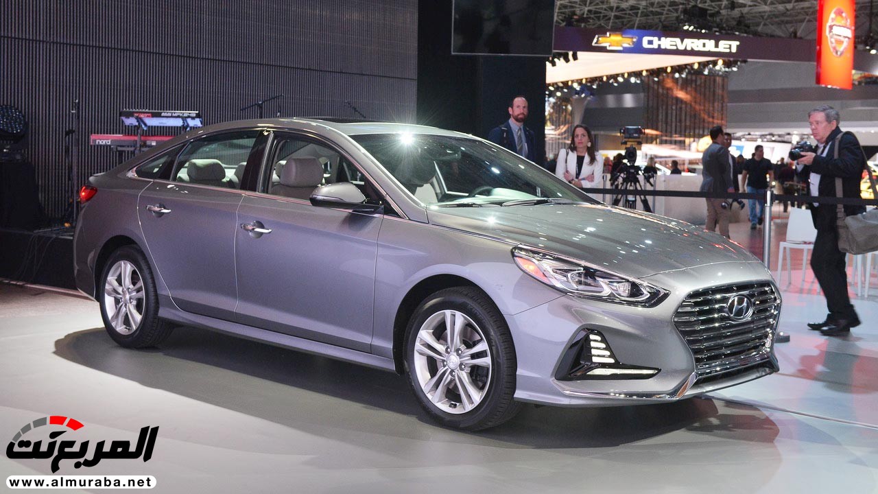 هيونداي سوناتا 2018 المحدثة تحصل على تحديثات خارجية وداخلية "صور وفيديو واسعار" Hyundai Sonata 1