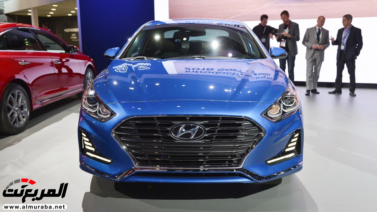 هيونداي سوناتا 2018 المحدثة تحصل على تحديثات خارجية وداخلية "صور وفيديو واسعار" Hyundai Sonata 3