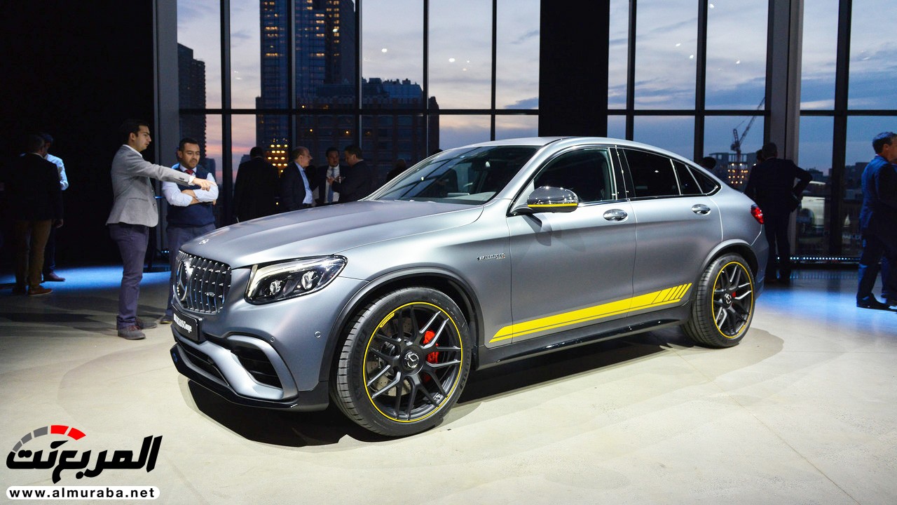 مرسيدس GLC 63 AMG 2018 الجديدة كلياً تكشف نفسها بقوة 469 و503 حصاناً "صور وفيديو" Mercedes-Benz 1