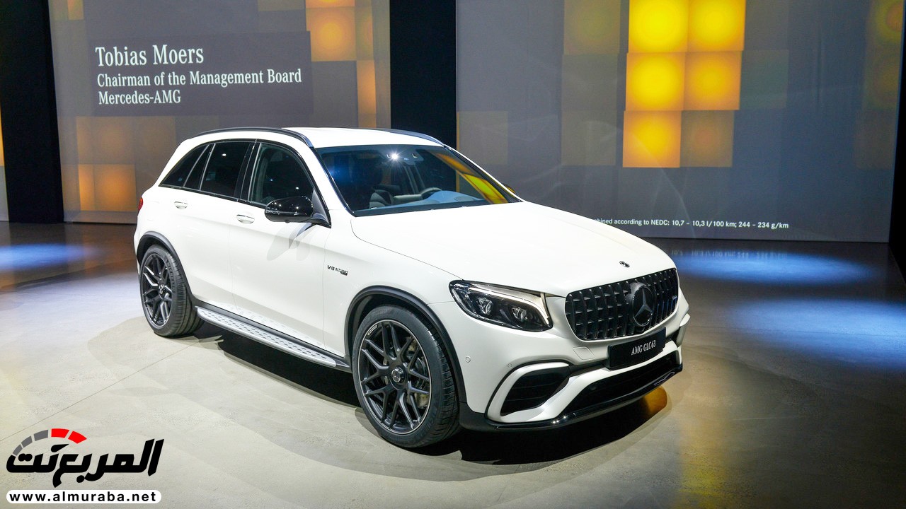 مرسيدس GLC 63 AMG 2018 الجديدة كلياً تكشف نفسها بقوة 469 و503 حصاناً "صور وفيديو" Mercedes-Benz 3