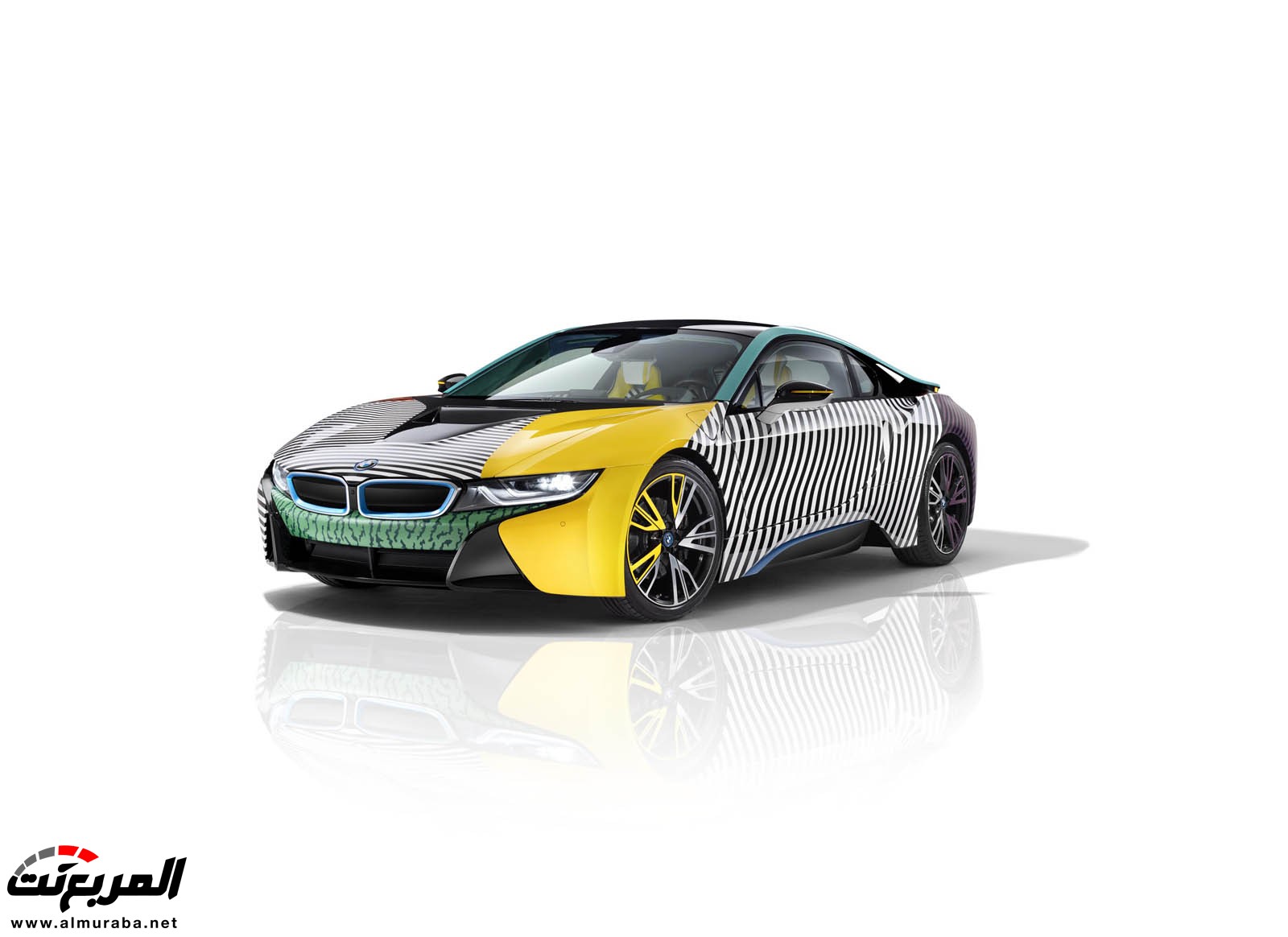 "بي إم دبليو i8" يُعدل تصميمها لتحصل على ألوان كلاسيكية زاهية 5