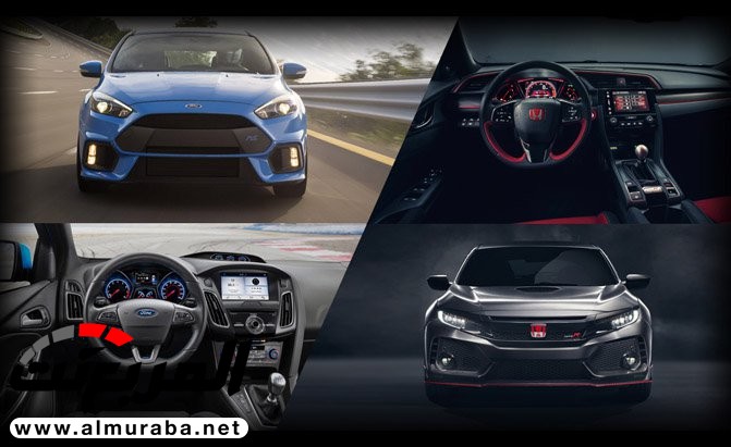 "فورد فوكاس RS" أم "هوندا سيفيك Type R" - تُرى أيّ الهاتشباك عالية الأداء تفضل؟! 1