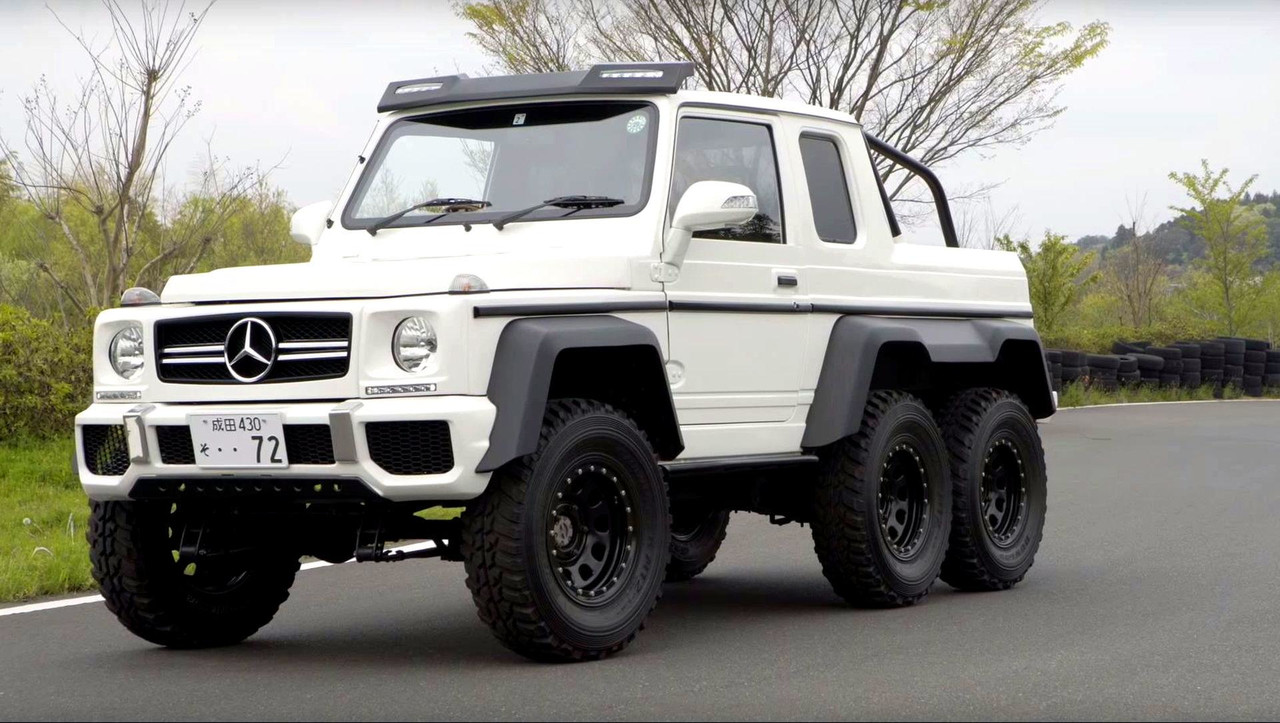 “بالصور” سوزوكي جيمني بتعديلات تحوّلها إلى مرسيدس G63 AMG 6X6