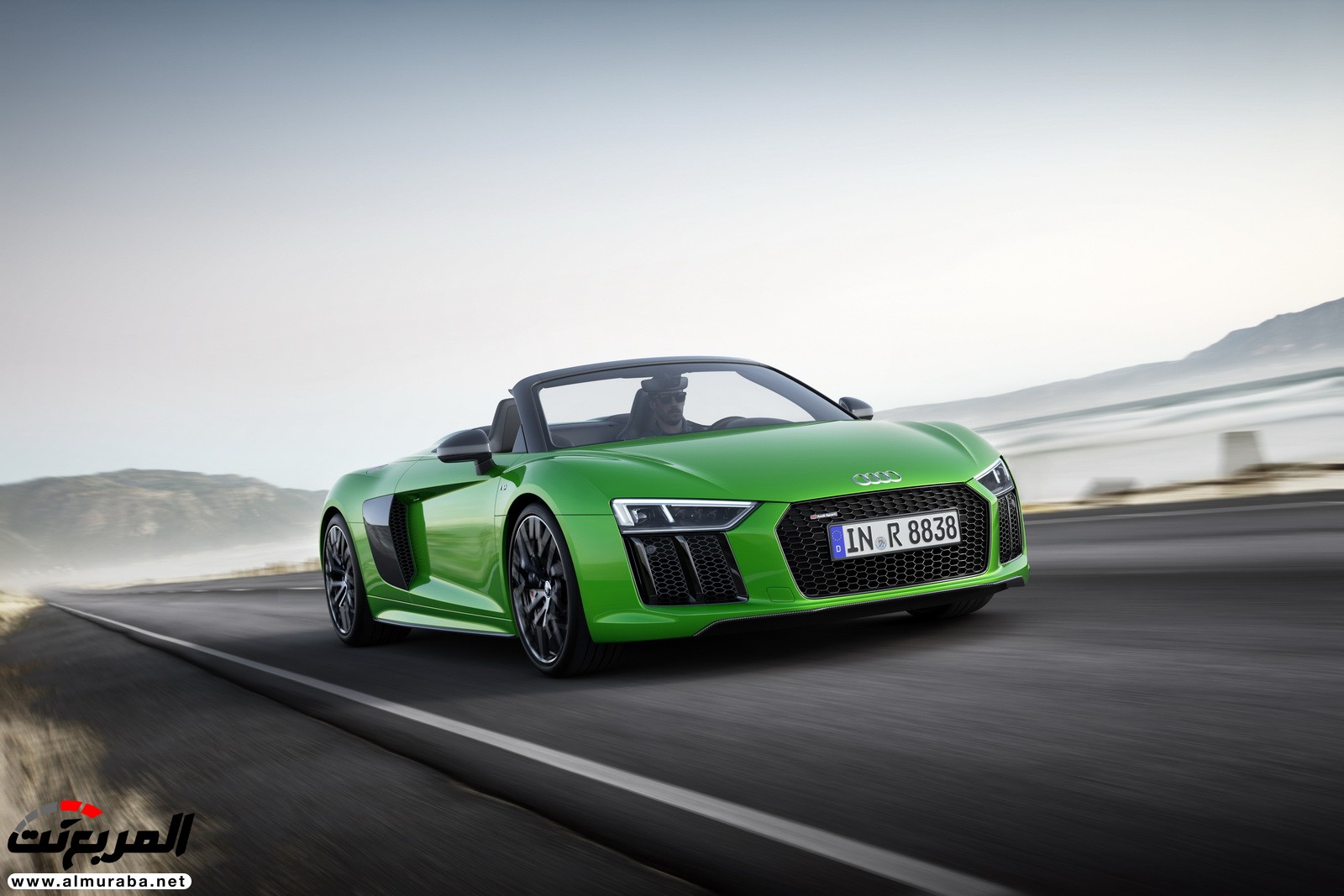 أودي R8 V10 سبايدر بلس الأكثر قوة يكشف عنها رسميا 7