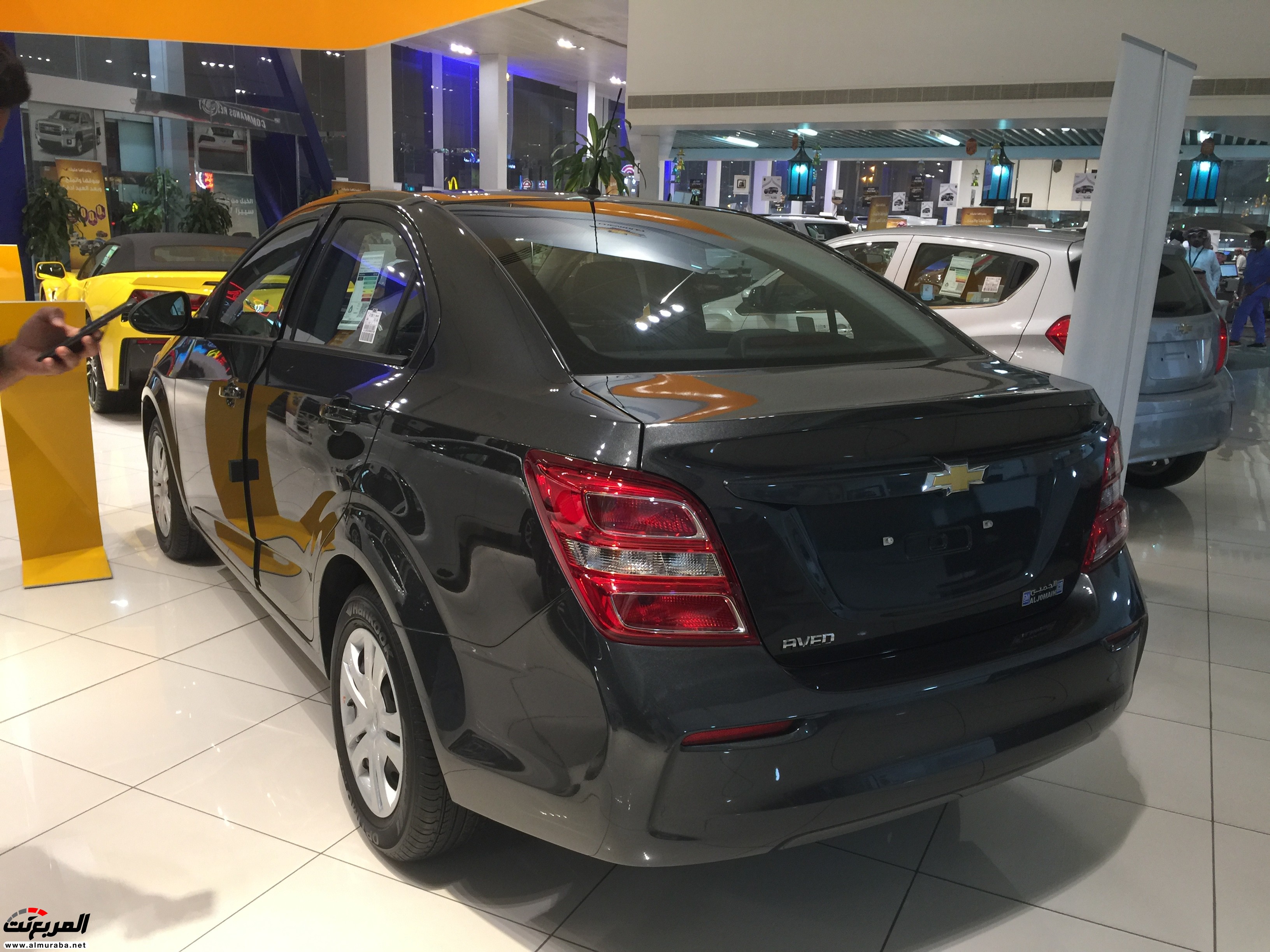 شفرولية افيو 2017 الجديدة كلياً تصل الى وكالة الجميح "صور ومواصفات واسعار" Chevrolet Aveo 3