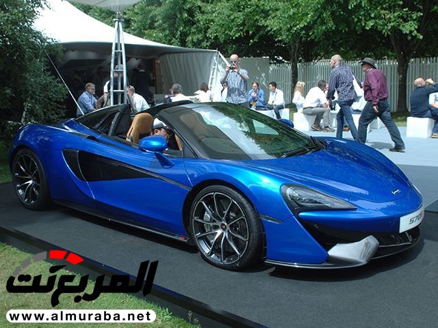 مكلارين 570S سبايدر تجذب الانتباه في مهرجان السرعة بأناقتها الاستثنائية 11