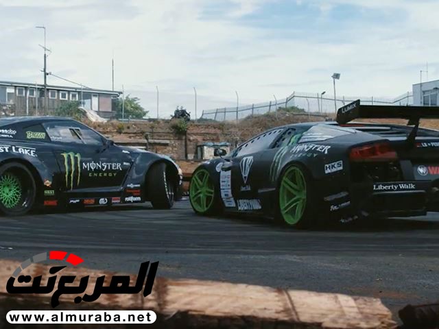 لامبورجيني مورسيلاغو ونيسان GT-R - أيهما يفوز بصراع الدريفت؟ 2