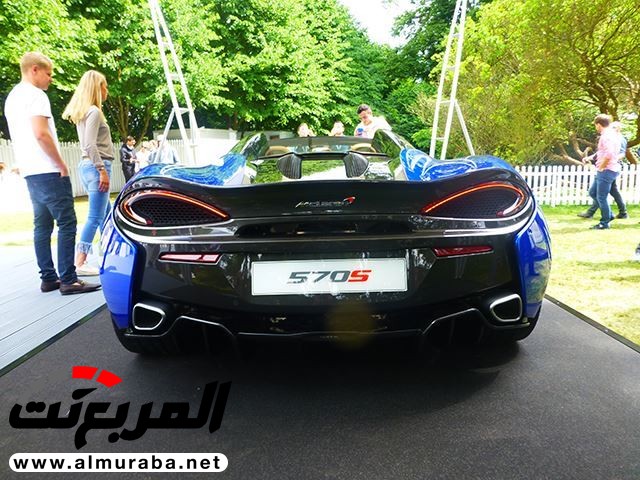 مكلارين 570S سبايدر تجذب الانتباه في مهرجان السرعة بأناقتها الاستثنائية 3