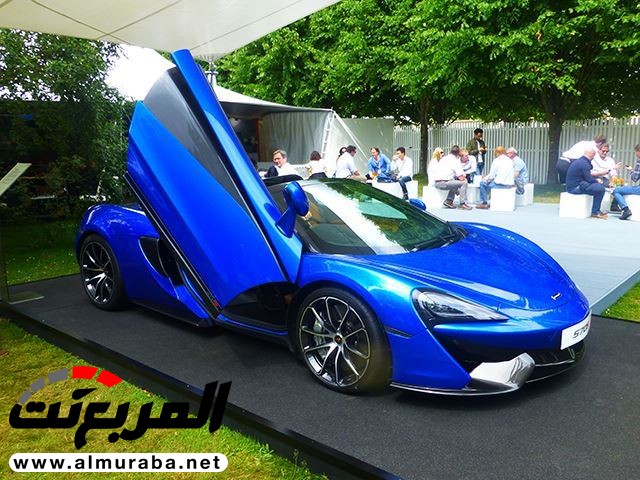 مكلارين 570S سبايدر تجذب الانتباه في مهرجان السرعة بأناقتها الاستثنائية 7