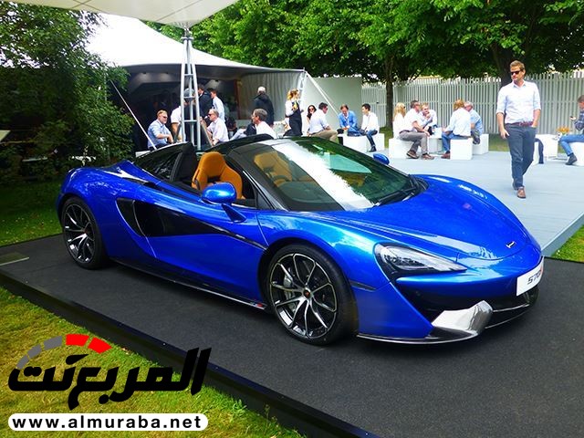 مكلارين 570S سبايدر تجذب الانتباه في مهرجان السرعة بأناقتها الاستثنائية 8