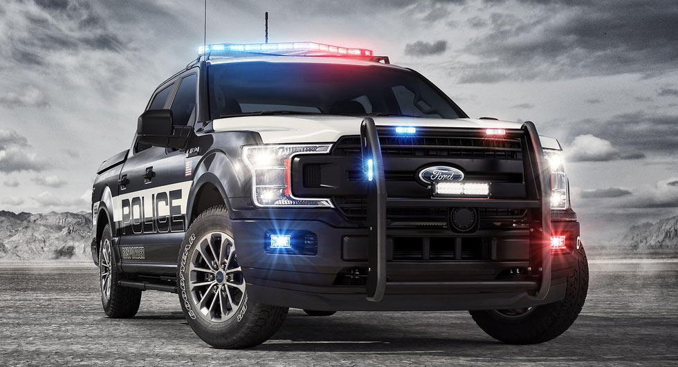 شاحنة بيك أب فورد F-150 المخصصة للشرطة يكشف عنها