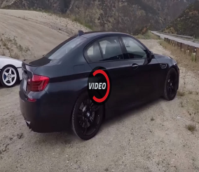 "فيديو" شاهد اختبار قيادة سيارة بي إم دبليو BMW M5 6