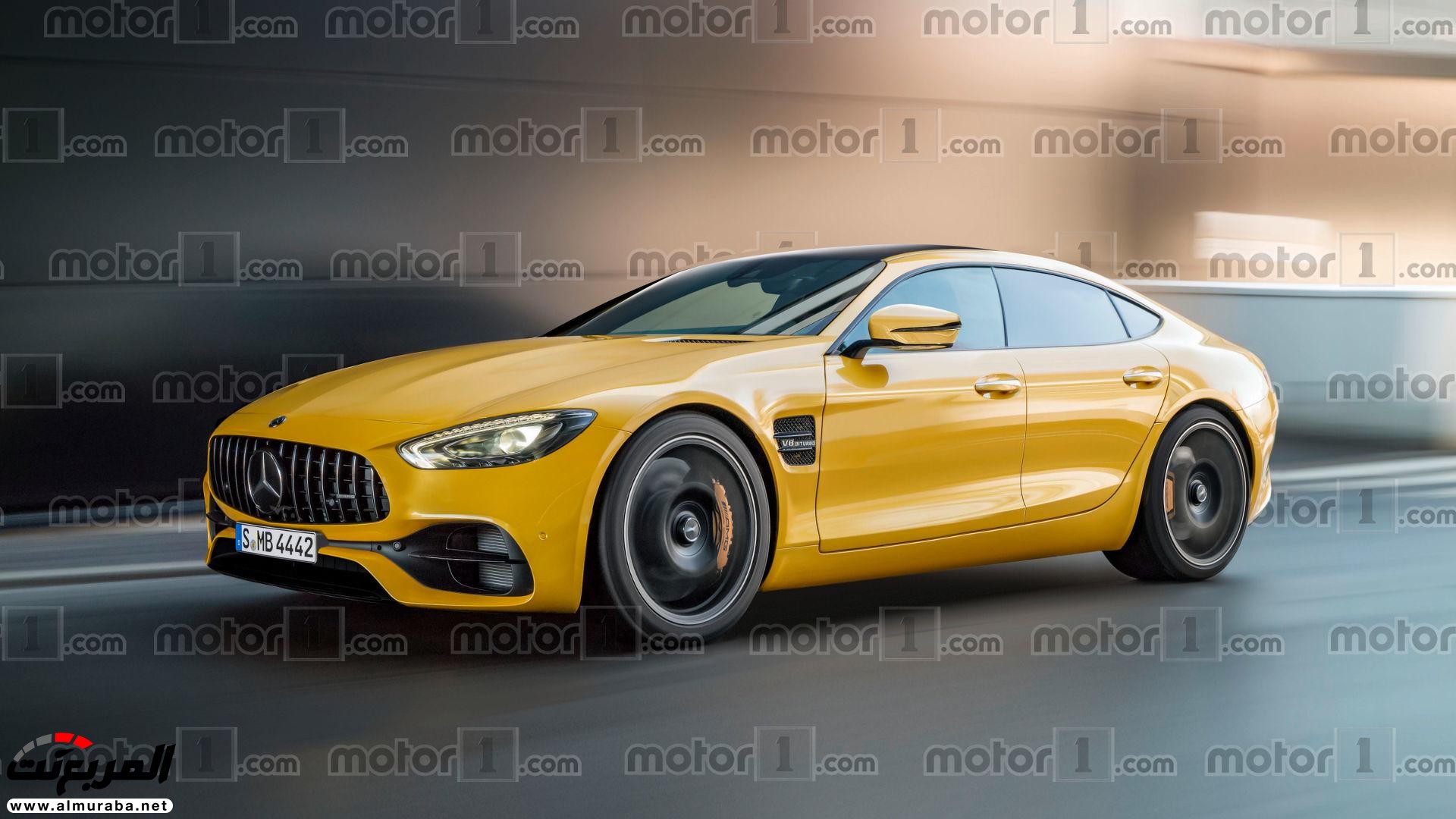 مرسيدس GT AMG أناقتها وقوتها كافية للإطاحة ببورش باناميرا 1