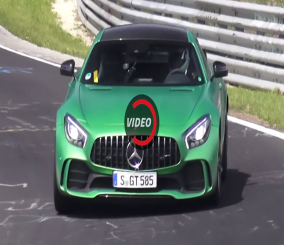 “فيديو” شاهد  سيارة مرسيدس-AMG GT R  تختبر في نوربورغرينغ