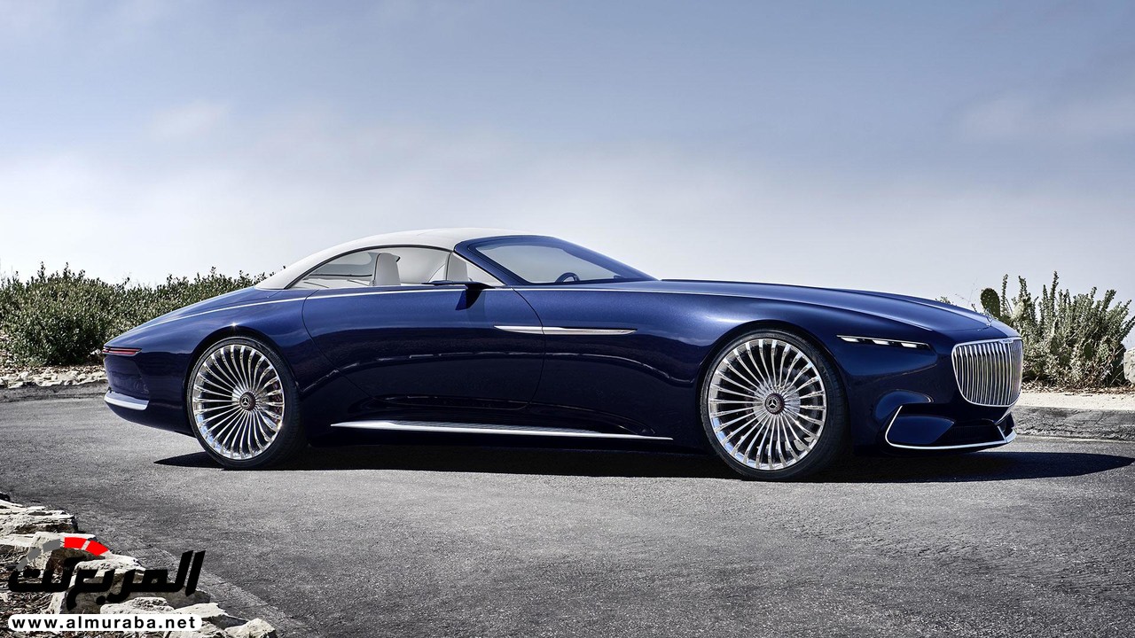 مرسيدس مايباخ فيجن 6 كابريوليه أفخم سيارة كشف تدشن رسميًا "صور ومعلومات" Mercedes-Maybach 30