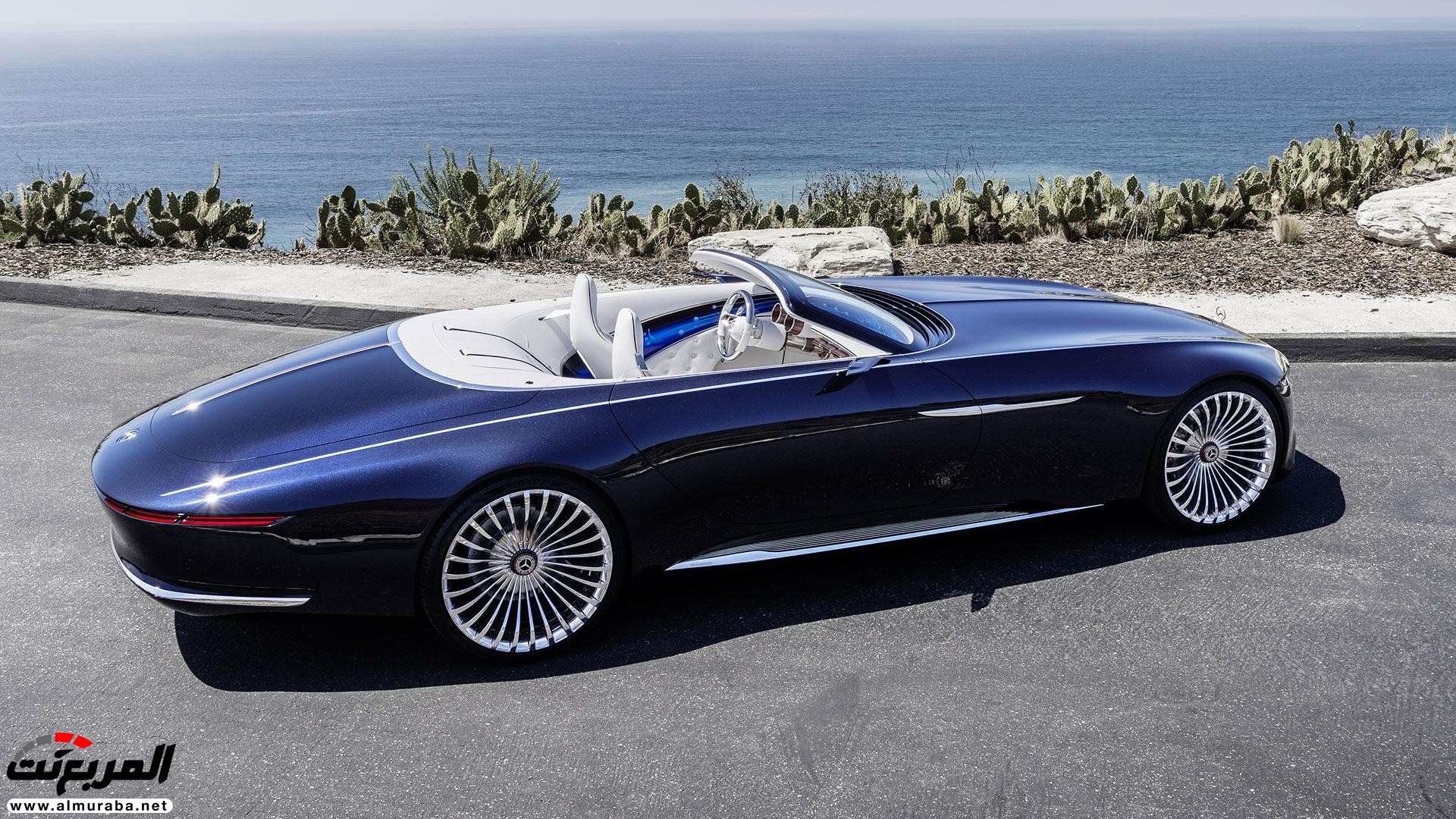 مرسيدس مايباخ فيجن 6 كابريوليه أفخم سيارة كشف تدشن رسميًا "صور ومعلومات" Mercedes-Maybach 32