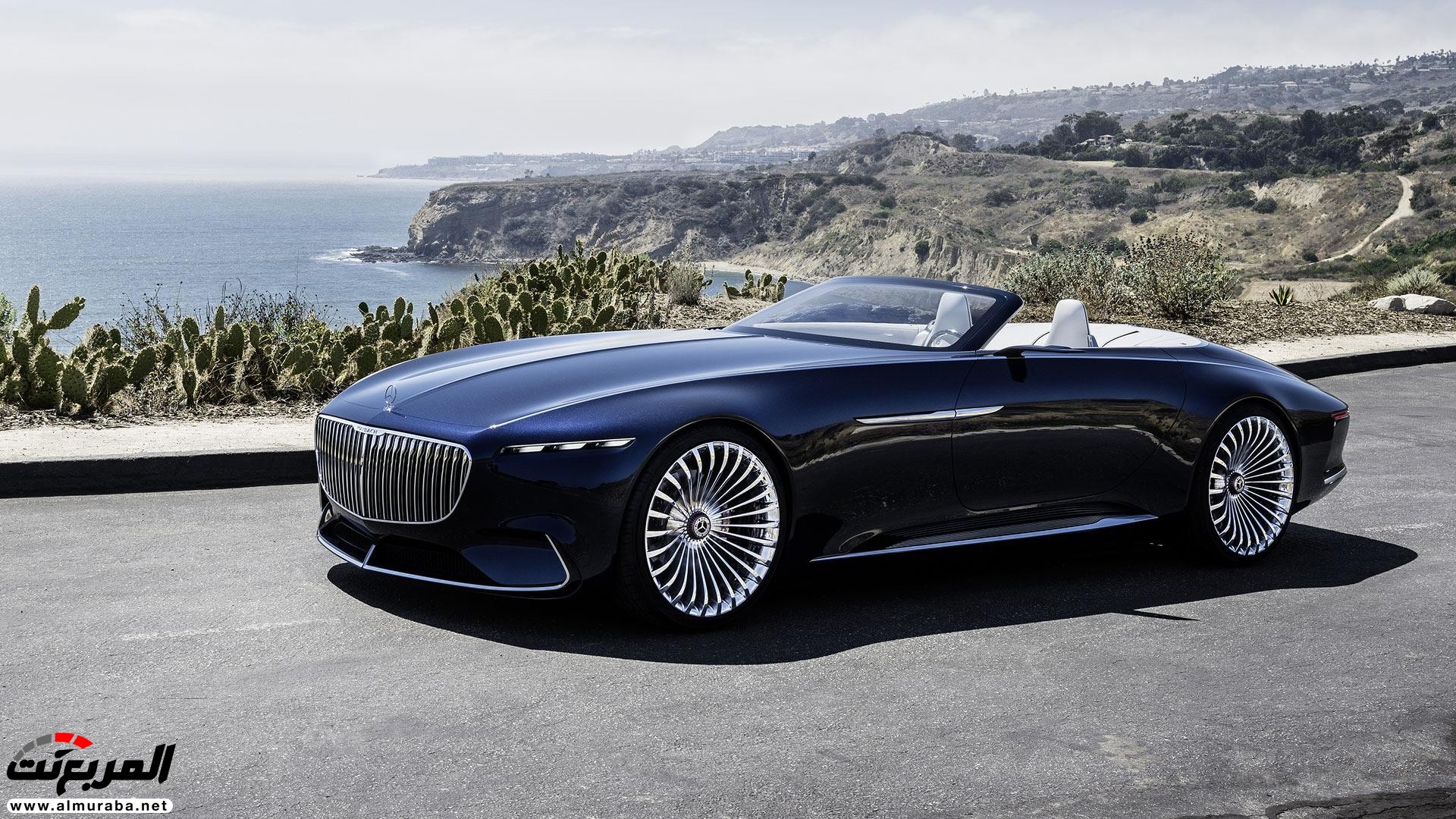 مرسيدس مايباخ فيجن 6 كابريوليه أفخم سيارة كشف تدشن رسميًا "صور ومعلومات" Mercedes-Maybach 34