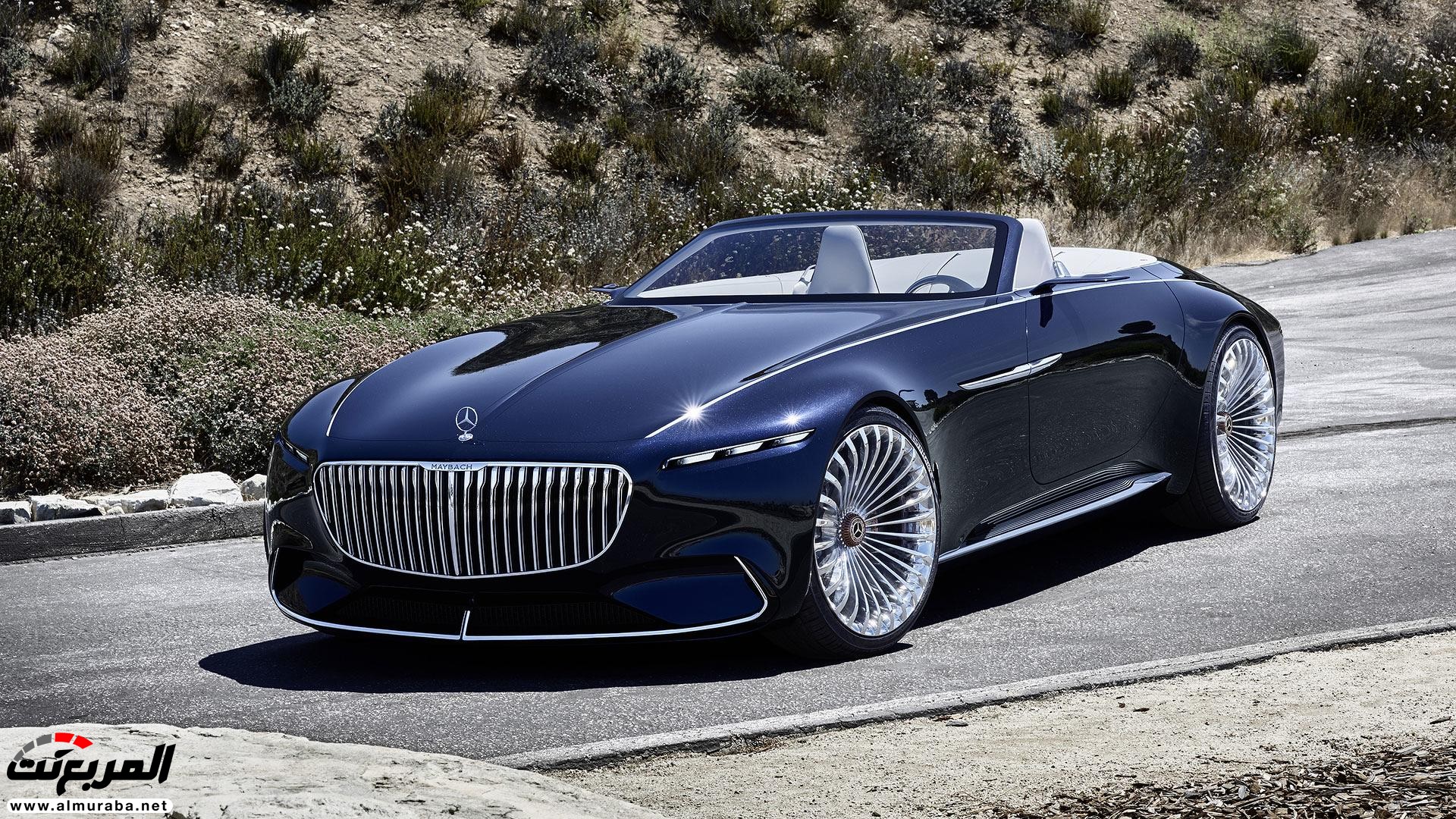 مرسيدس مايباخ فيجن 6 كابريوليه أفخم سيارة كشف تدشن رسميًا "صور ومعلومات" Mercedes-Maybach 35