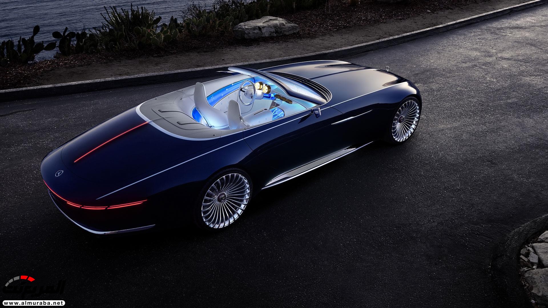 مرسيدس مايباخ فيجن 6 كابريوليه أفخم سيارة كشف تدشن رسميًا "صور ومعلومات" Mercedes-Maybach 39